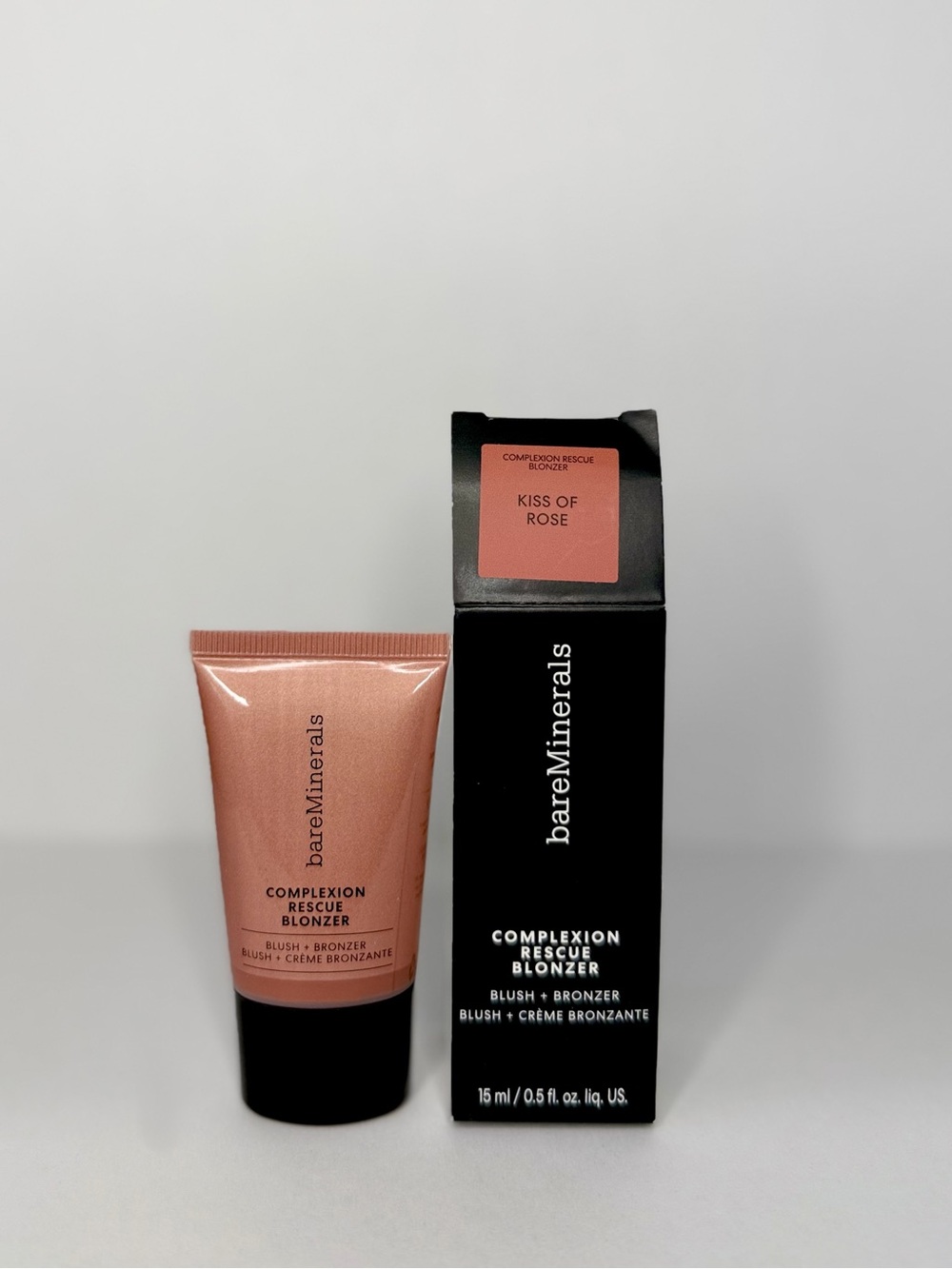 bareMinerals Complexion Rescue Bronzer & Blush in Kiss of Rose 15ml